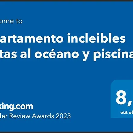 Incleibles Vistas Al Oceano Y Piscina. Apartament Acantilado de los Gigantes
